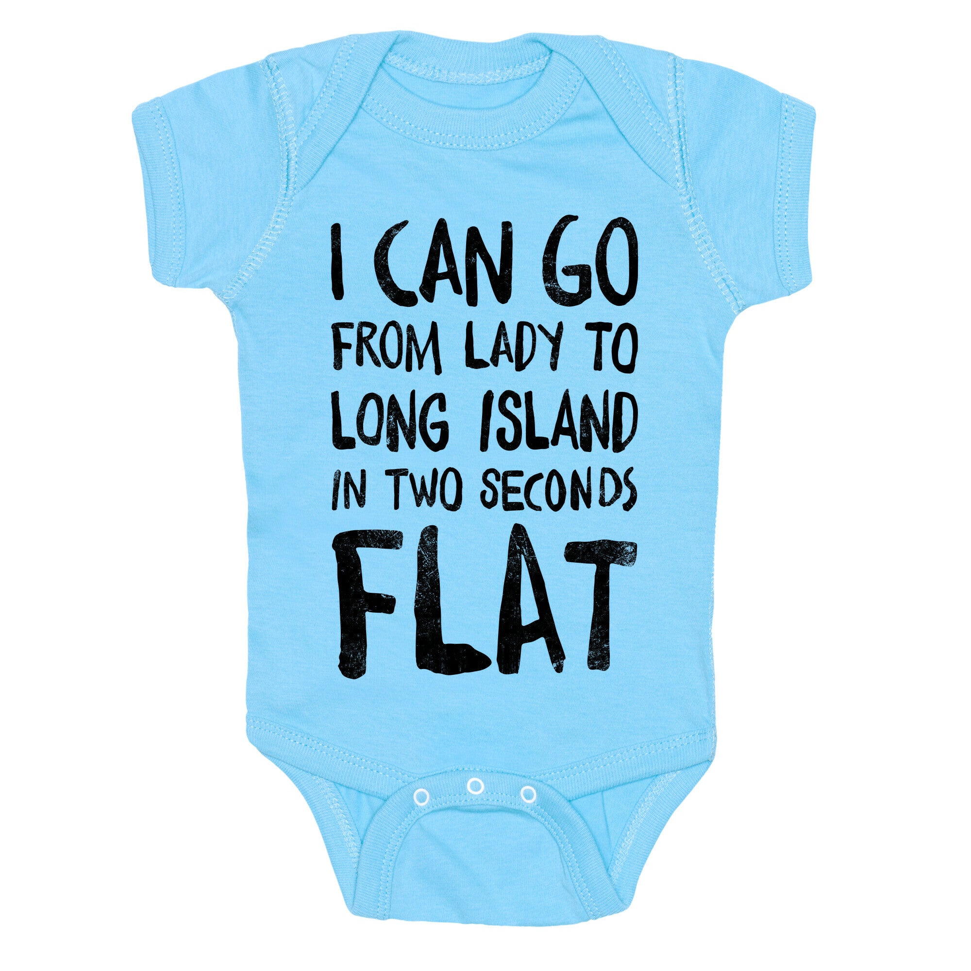 I Can Go From Lady To Long Island In 2 Seconds Flat (Vintage) Baby One Piece